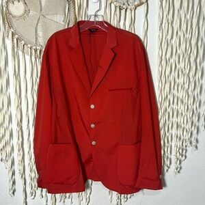 TMB | Eugino Tombolini Red Nylon Giacca Sailing Blazer L